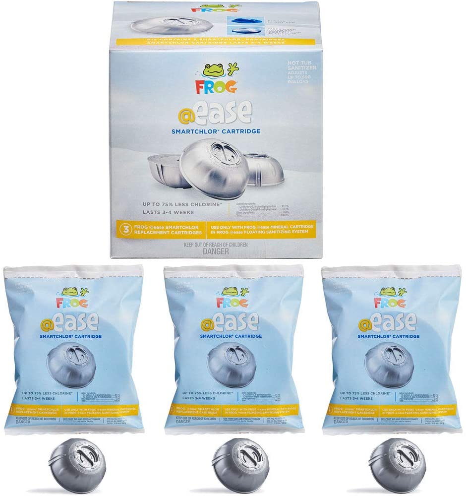 Frog Ease Chlorine Cartridge Refills for Hot Tubs!