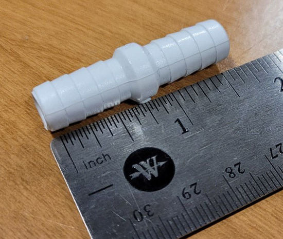 COUPLER, 3/8" X 3/8" BARB