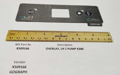 OVERLAY, LH 1 PUMP K300