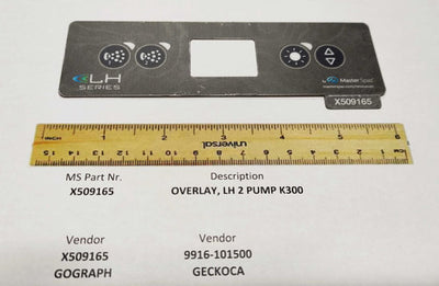 OVERLAY, LH 2 PUMP K300