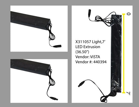 LIGHT, 7' LED EXTRUSION