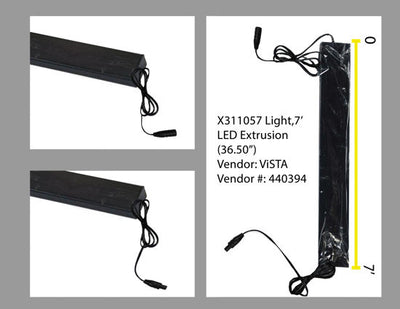 LIGHT, 7' LED EXTRUSION