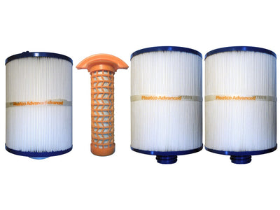 MasterSpas Filter Set for H2X Trainer/Challenger 15,15D,18 &  MP Signature & Force